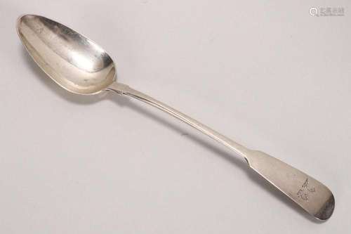 George III Irish Sterling Silver Serving Spoon,