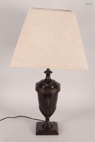 Bronze Neo-Classical Style Lamp,