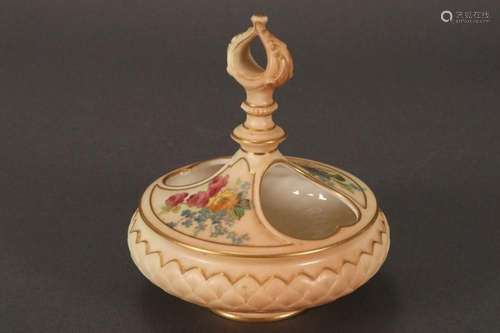 Late 19th Century Royal Worcester Sugar Bowl,