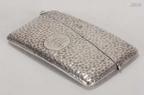 George V Sterling Silver Card Case,