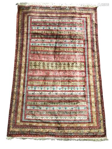 Fine Persian Silk Rug,