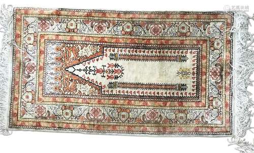 Persian Prayer Rug,