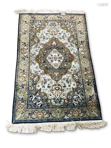 Persian Silk Rug,