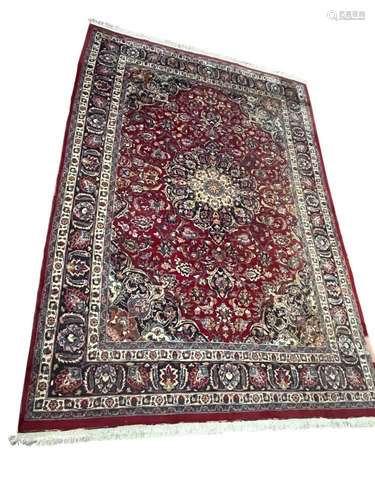 Large Persian Wool Rug,