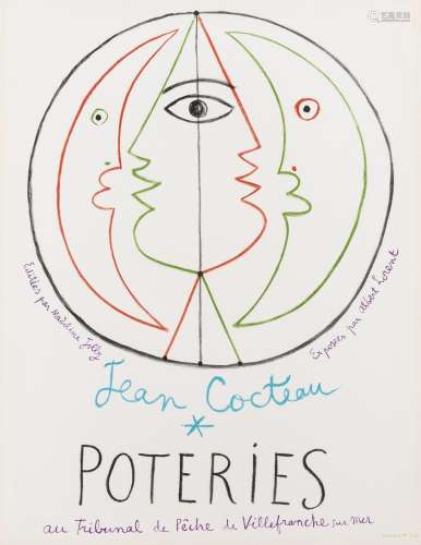 Jean Cocteau (1889-1963) Poteries