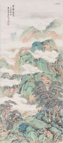 FAN SONGFEN (1910-2000)  Misty Mountains