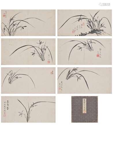 ZHANG BOJU (1898-1982)   Orchid