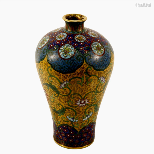 A Cloisonne Vase