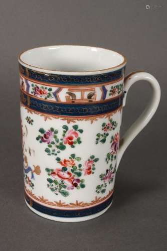 Chinese Qing Dynasty Export Porcelain Tankard,