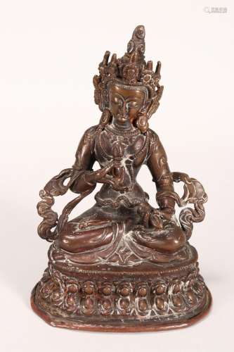 Good Tibetan Bronze/Copper Tara,