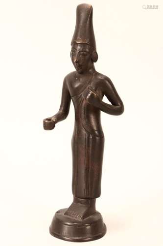 South East Asian Bronze Buddhist Figure,