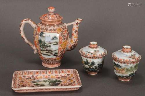 Chinese Porcelain Tea Set,