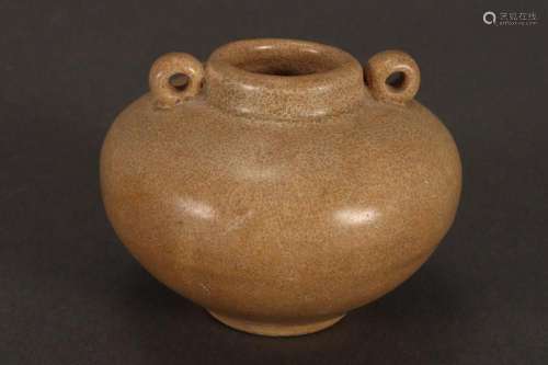Chinese Song Dynasty Pale Celadon Jarlet,