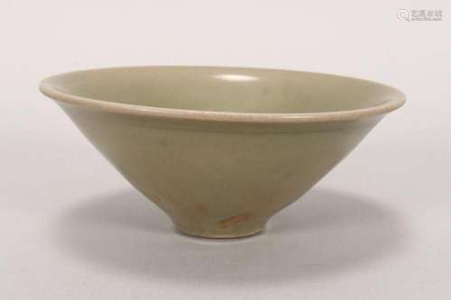 Chinese Yaozhou Celadon Tea Bowl,