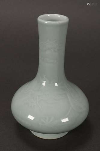 Chinese Petite Celadon Vase,