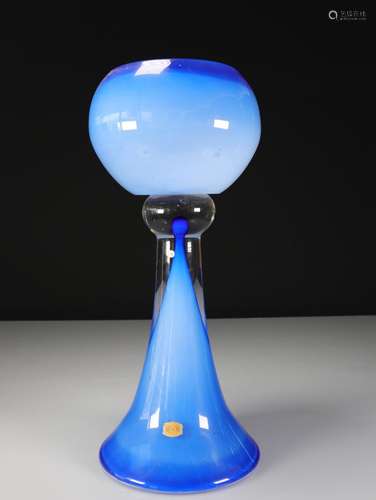 Vase bleu V.S.L