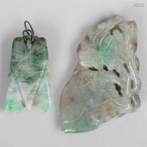 A set of jadeite