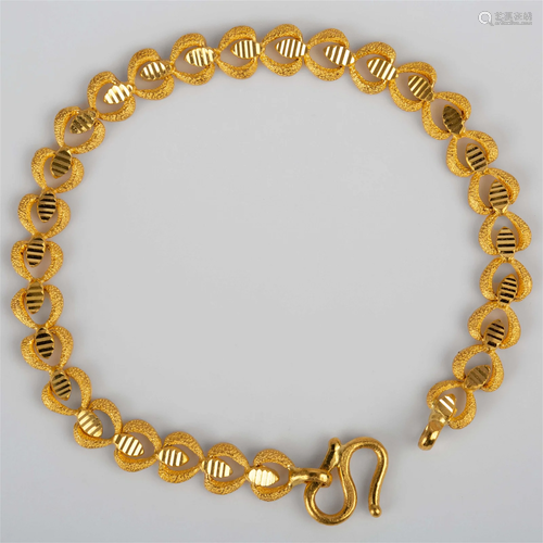 Gold bracelet