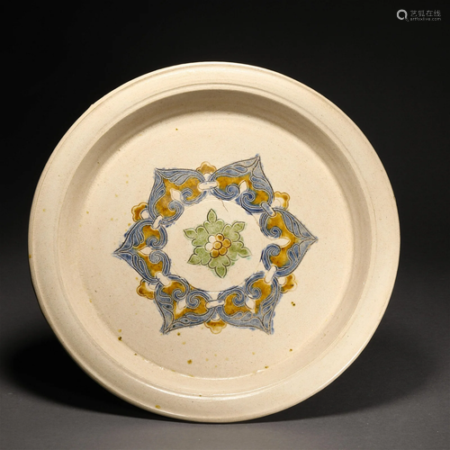 Tang Dynasty, Three-Colour Plate