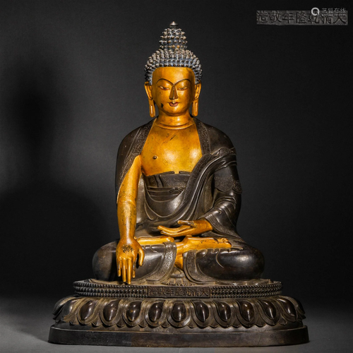 Qing Dynasty,Six Buddha Building Buddha Statue