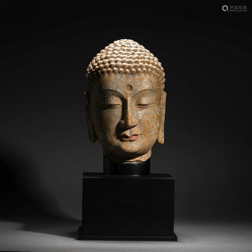 Northern Qi Dynasty, Lion Buddha Head