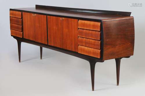 wohl Vittorio DASSI (1893-?) oder Umfeld, Sideboard der 1960...