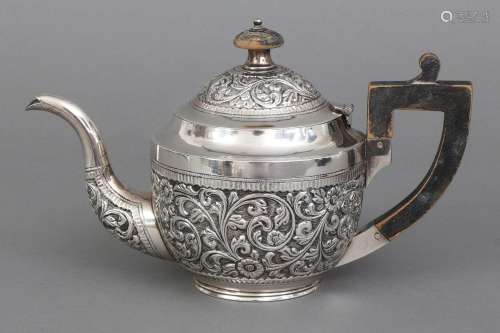 Asiatische Silber Teekanne