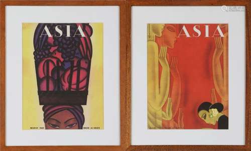 Paar FRANK MCINTOSH Magazin-Cover ¨Asia¨