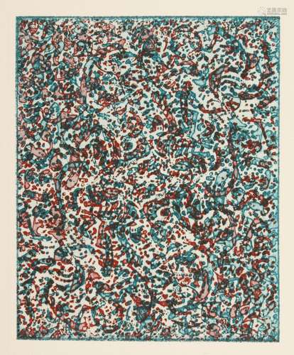 MARK TOBEY ( 1890 Centerville, Vereinigte Staaten-1976 Basel...