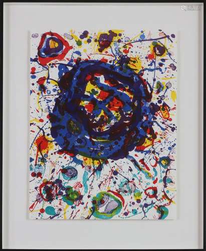 SAM FRANCIS (1923 San Mateo/Kalifornien - 1994 Santa Monica)