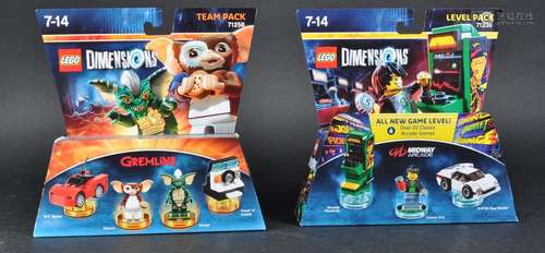 LEGO SETS - LEGO DIMENSIONS - MIDWAY ARCADE & GREMLINS