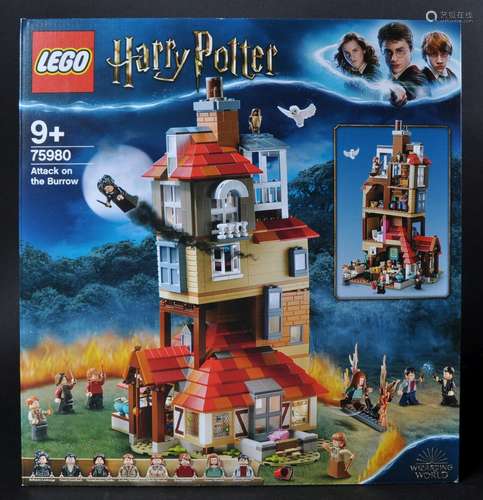 LEGO SET - HARRY POTTER - 75980 - ATTACK ON THE BURROW