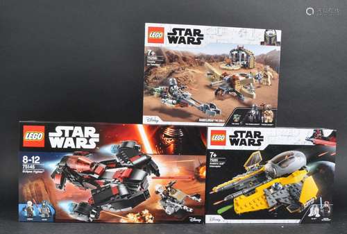 LEGO SETS - STAR WARS - X3 FACTORY SEALED LEGO SETS