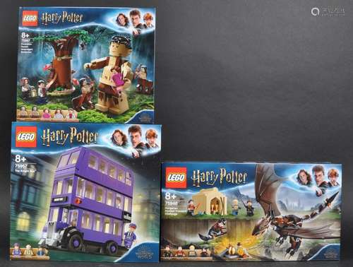 LEGO SETS - HARRY POTTER - X3 FACTORY SEALED LEGO SETS