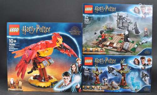 LEGO SETS - HARRY POTTER - X3 FACTORY SEALED SETS