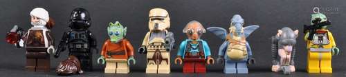 LEGO MINIFIGURES - STAR WARS - X8 MINIFIGURES