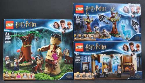 LEGO SETS - HARRY POTTER - X3 FACTORY SEALED SETS