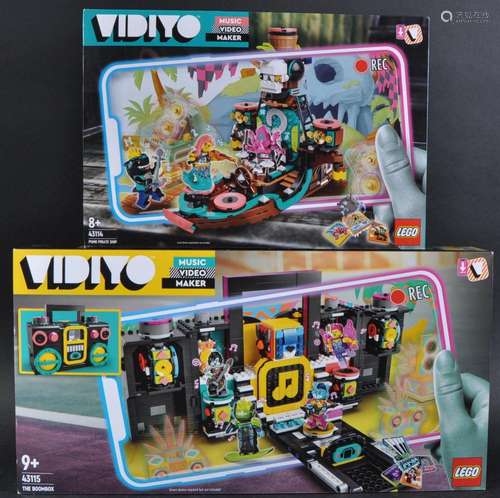 LEGO SETS - LEGO VIDIYO - X2 FACTORY 3 SEALED LEGO SETS