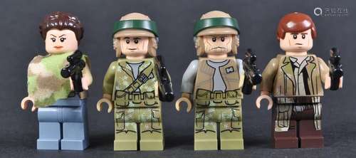 LEGO MINIFIGURES - STAR WARS - ENDOR FOREST