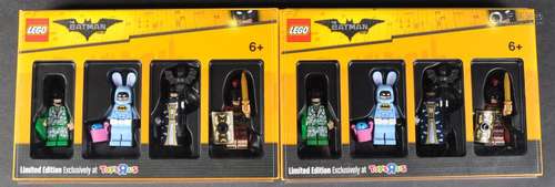 LEGO MINIFIGURES - THE BATMAN MOVIE - X2 FACTORY SEALED MINI...