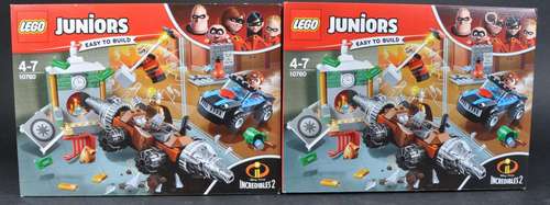 LEGO SETS - INCREDIBLES 2 - 10760 - X2 UNDERMINR BANK HEIST