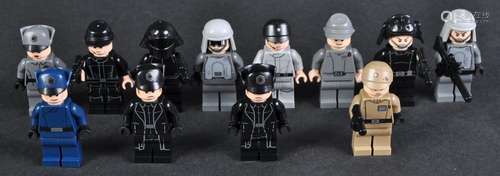 Imperial Officer (black cap), First Order Officer (female), ...