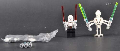 LEGO MINIFIGURES - STAR WARS - GENERAL GRIEVOUS & ASAJJ