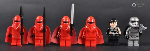 LEGO MINIFIGURES - STAR WARS - X6 MINIFIGURES