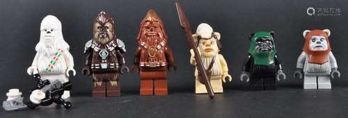 LEGO MINIFIGURES - STAR WARS - EWOKS & WOOKIEE