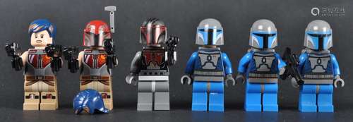 LEGO MINIFIGURES - STAR WARS - X6 MINIFIGURES