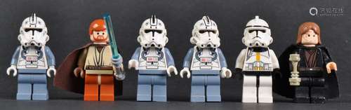 LEGO MINIFIGURES - STAR WARS - X6 MINIFIGURES