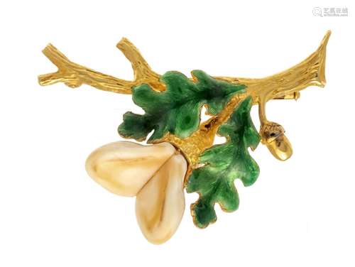 Oakleaf grandel brooch GG 750/