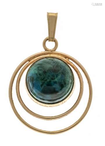 Chrysocolla pendant GG 585/000