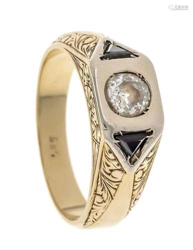 Old-cut diamond ring GG/WG 585